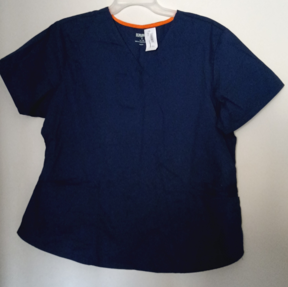 Scrubstar Navy Blue Women's Tunic Top